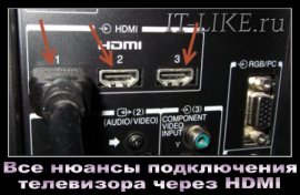 Как подключить компьютер к телевизору через HDMI