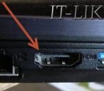 Разъём HDMI ноутбука Разъём HDMI у ноутбука
