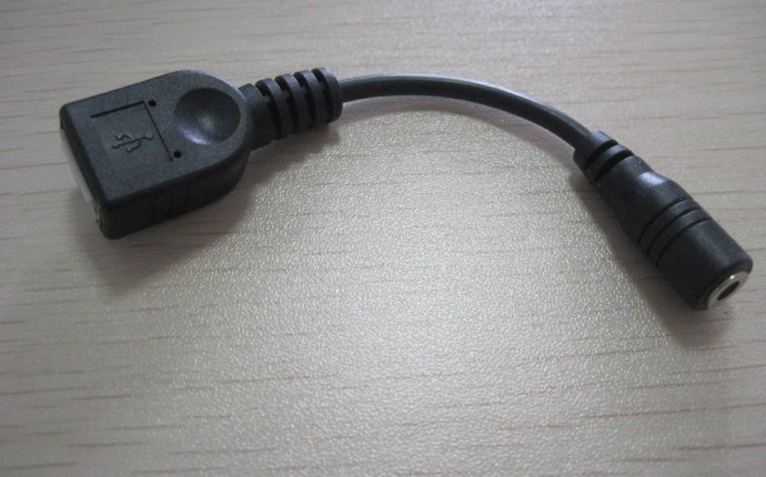 Переходник mini USB - jack 3.5 мм для наушников, гарнитуры
